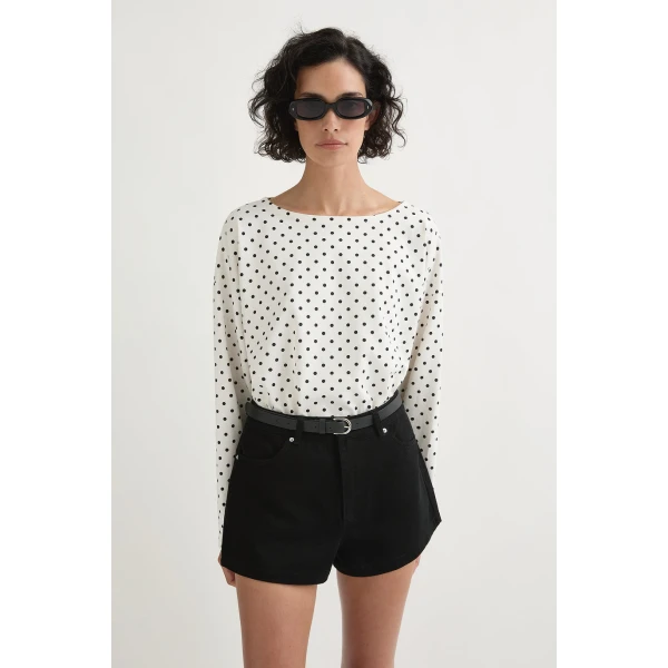 Posse Drew Hotpant - Black – sustainable Shorts in Black from Australian designer at Coveti.