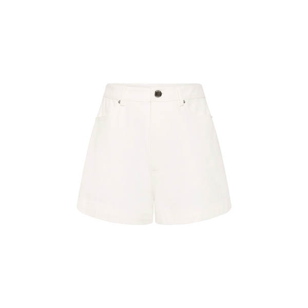 Drew Hotpant - Vintage White by Posse the Label ‚Äì luxury shorts in White available at Coveti