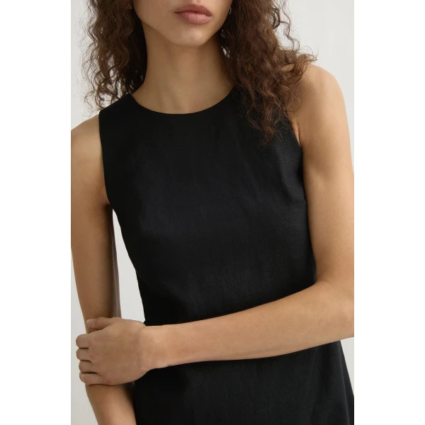 Posse The label Ellen Mini Dress – Black, view 3