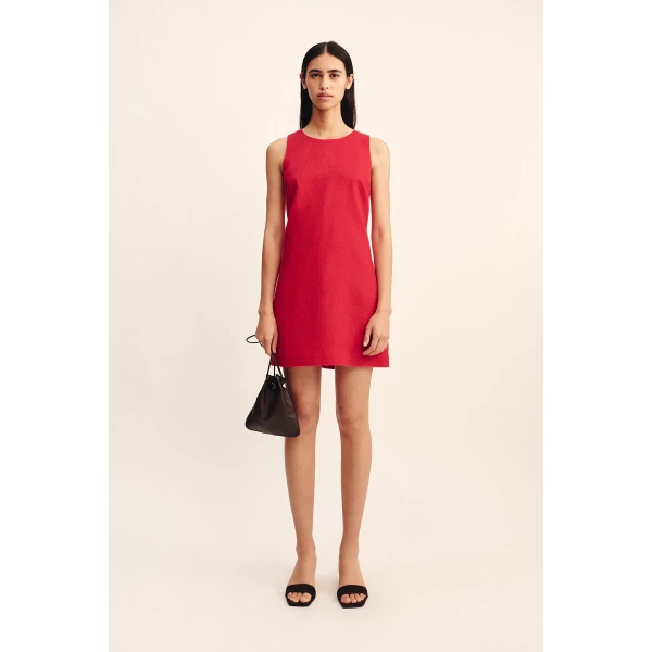 Posse The label Ellen Mini Dress – Red, view 2