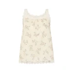 Elodie Top - Blue Blooms by Posse the Label ‚Äì luxury tops in Blue available at Coveti