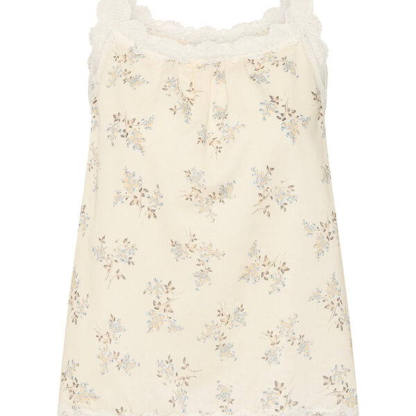 Elodie Top - Blue Blooms by Posse the Label ‚Äì luxury tops in Blue available at Coveti