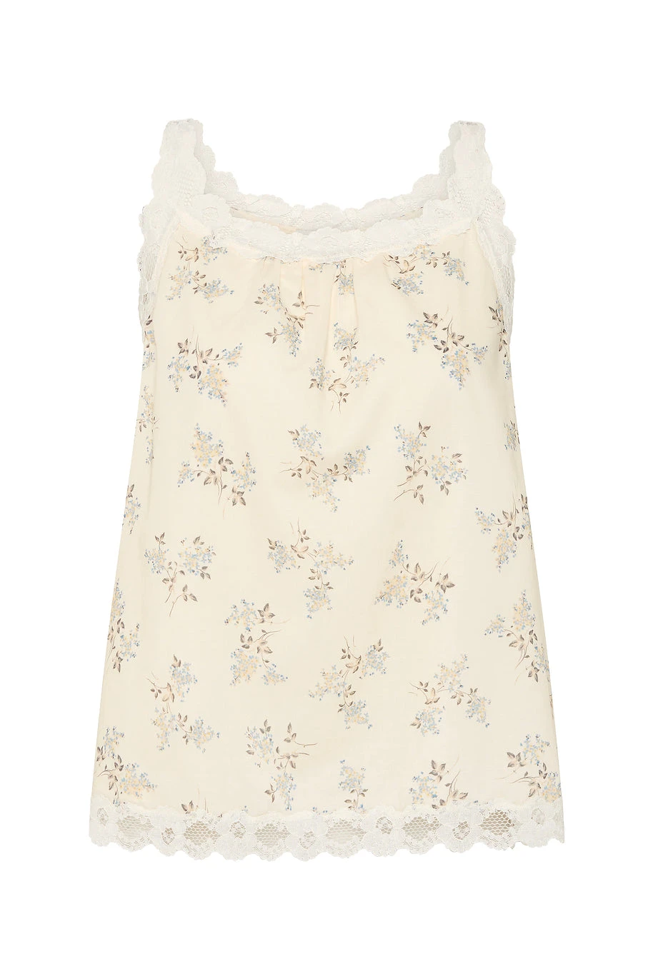 Posse Elodie Top - Blue Blooms – Minimalist Sustainable Tops | Coveti Elodie Top - Blue Blooms by Posse the Label ‚Äì luxury tops in Blue available at Coveti