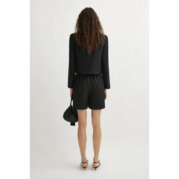 Posse Emma Jacket - Black – sustainable Jackets in Black from Australian designer at Coveti.