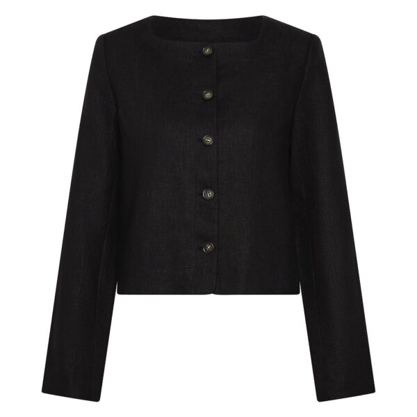 Emma Jacket - Black by Posse the Label ‚Äì luxury jackets in Black available at Coveti
