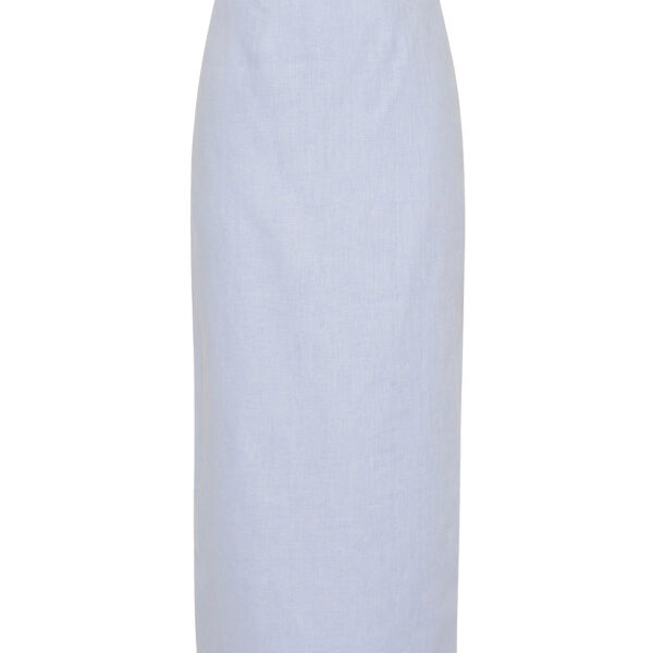 Emma Pencil Skirt - Silver Blue by Posse the Label ‚Äì luxury skirts in Blue available at Coveti