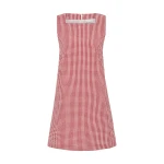 Emma Shift Dress - Red Gingham by Posse the Label ‚Äì luxury dresses in Red available at Coveti
