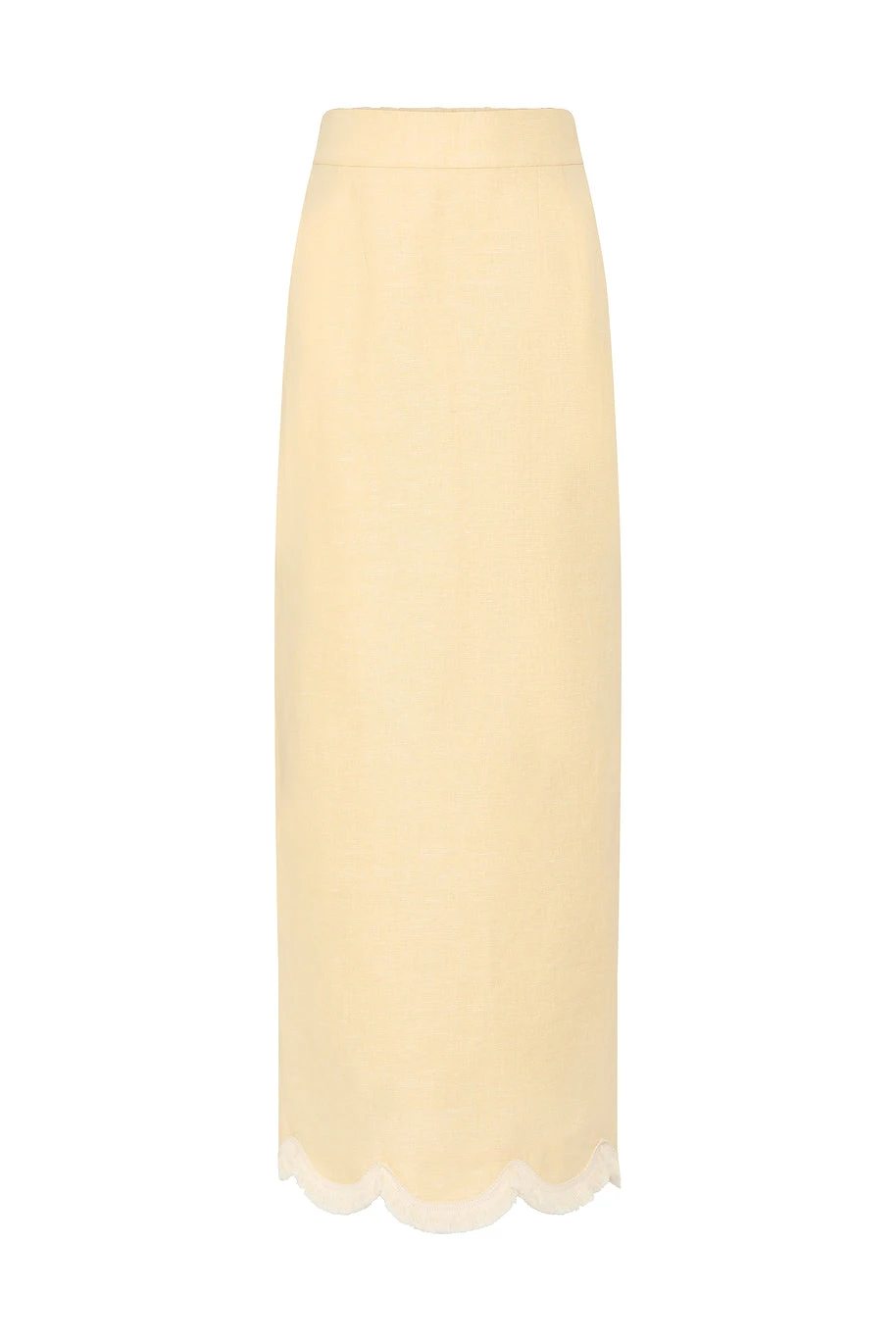 Posse Essie Column Skirt - Dusty Citron – Minimalist Sustainable Skirts | Coveti Essie Column Skirt - Dusty Citron by Posse the Label ‚Äì luxury skirts in Yellow available at Coveti