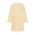 Essie Kaftan - Dusty Citron by Posse the Label ‚Äì luxury dresses in Yellow available at Coveti