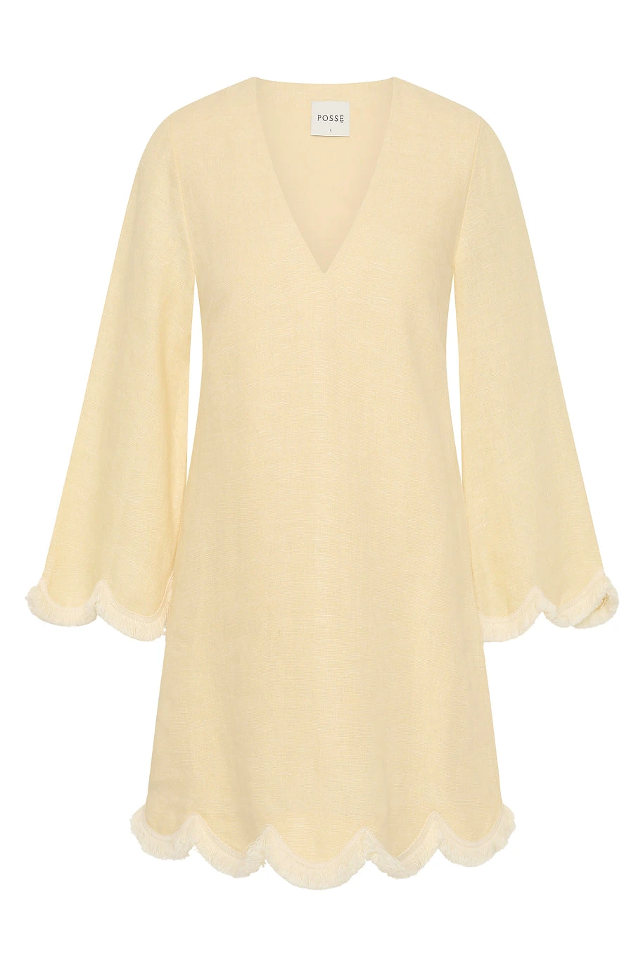 Posse Essie Kaftan - Dusty Citron – Minimalist Sustainable Dresses | Coveti Essie Kaftan - Dusty Citron by Posse the Label ‚Äì luxury dresses in Yellow available at Coveti