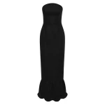 Essie Strapless Dress - Black by Posse the Label ‚Äì luxury dresses in Black available at Coveti