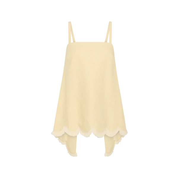 Essie Top - Dusty Citron by Posse the Label ‚Äì luxury tops in Yellow available at Coveti