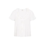 Ezra Blouse - Vintage White by Posse the Label ‚Äì luxury tops in White available at Coveti