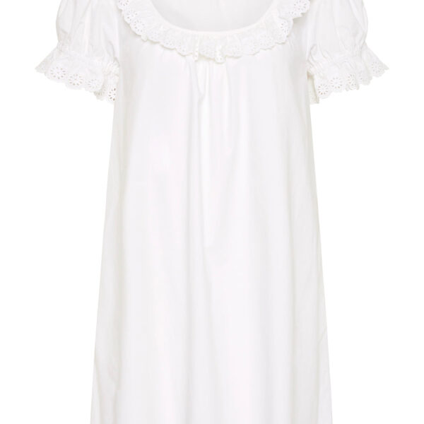 Ezra Shift Dress - Vintage White by Posse the Label ‚Äì luxury dresses in White available at Coveti