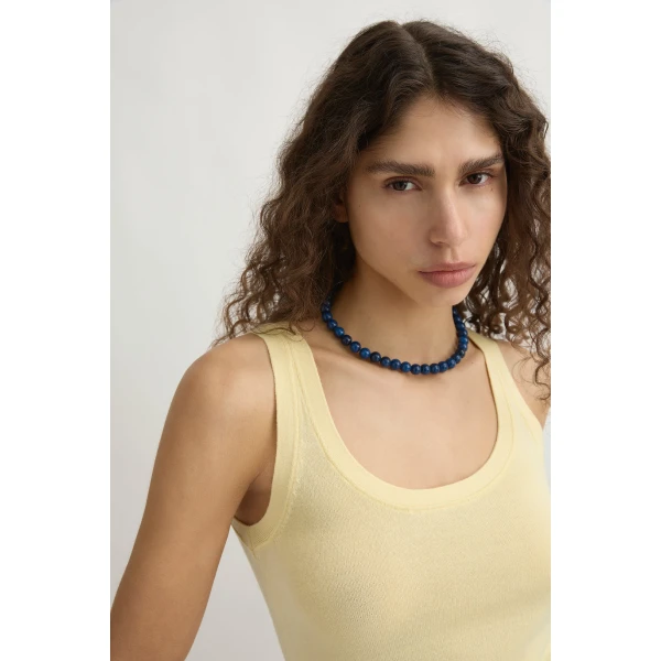 Posse Finley Tank - Butter Yellow – sustainable Tops in Yellow from Australian designer at Coveti.