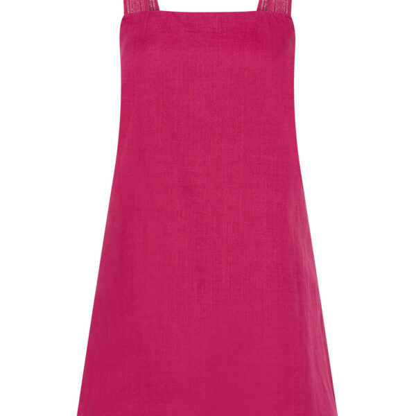 Grace Mini Dress - Dragon Fruit by Posse the Label ‚Äì luxury dresses in Pink available at Coveti