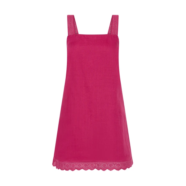 Grace Mini Dress - Dragon Fruit by Posse the Label ‚Äì luxury dresses in Pink available at Coveti