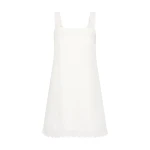 Grace Mini Dress - Vintage White by Posse the Label ‚Äì luxury dresses in White available at Coveti