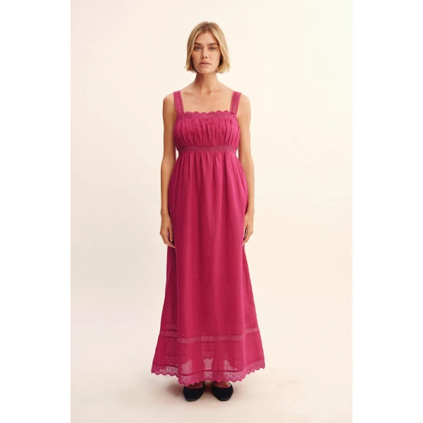 Posse Grace Shift Dress - Dragon Fruit – sustainable Dresses in Pink from Australian designer at Coveti.
