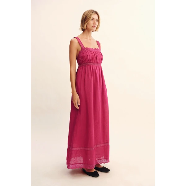 Posse Grace Shift Dress - Dragon Fruit – sustainable Dresses in Pink from Australian designer at Coveti.