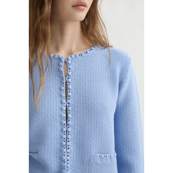 Posse Harlan Jacket - Blue – sustainable Jackets in Blue from Australian designer at Coveti.