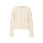 Harlan Jacket - Cream by Posse the Label ‚Äì luxury jackets in Ivory available at Coveti
