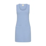 Harlan Mini Dress - Blue by Posse the Label ‚Äì luxury dresses in Blue available at Coveti