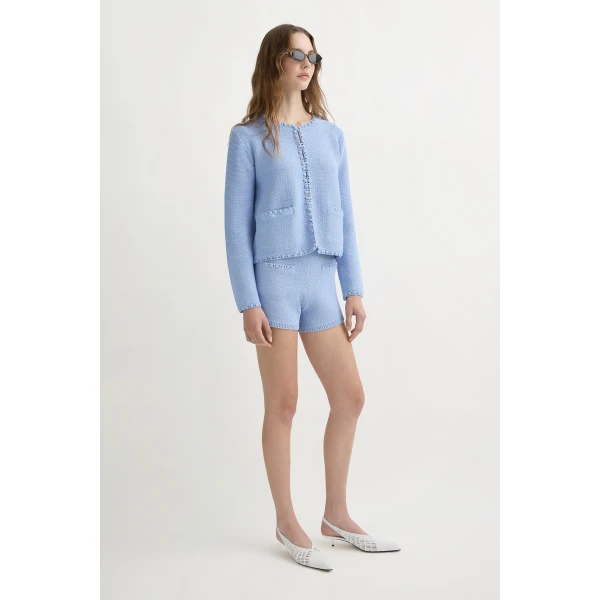 Posse Harlan Short - Blue – sustainable Shorts in Blue from Australian designer at Coveti.