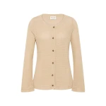 Lennon Cardigan - Beige by Posse the Label ‚Äì luxury knitwear in Beige available at Coveti