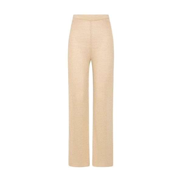 Lennon Pant - Beige by Posse the Label ‚Äì luxury pants in Beige available at Coveti