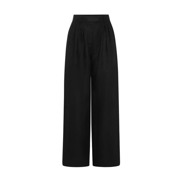 Louis Trouser - Black by Posse the Label ‚Äì luxury pants in Black available at Coveti