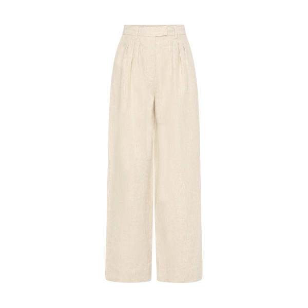 Louis Trouser - Natural by Posse the Label ‚Äì luxury pants in Neutrals available at Coveti