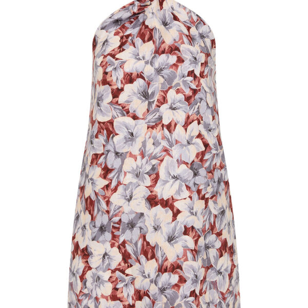 Luna Halter Mini Dress - Lily Garden by Posse the Label ‚Äì luxury dresses in Multicolour available at Coveti