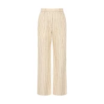 Mackenzie Trouser - Cream Pinstripe by Posse the Label ‚Äì luxury pants in Ivory available at Coveti