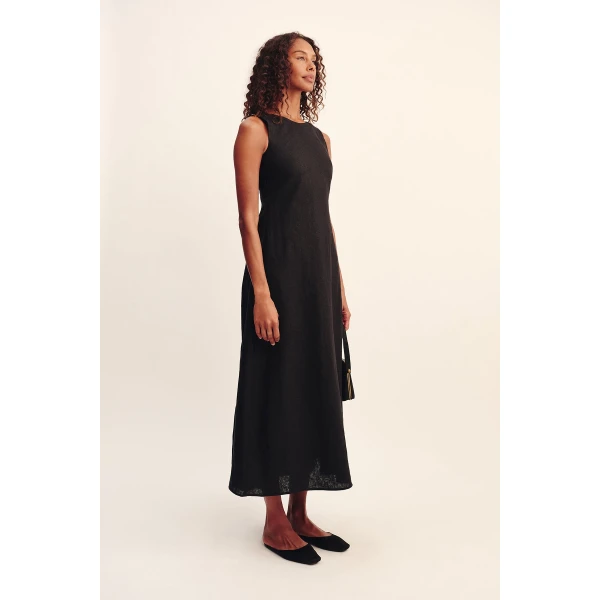 Posse Matilda Dress - Black – sustainable Dresses in Black from Australian designer at Coveti.
