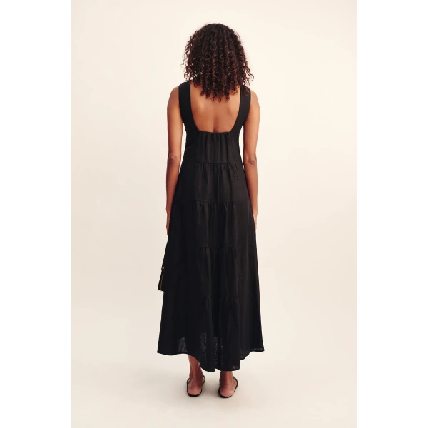 Posse Matilda Dress - Black – sustainable Dresses in Black from Australian designer at Coveti.