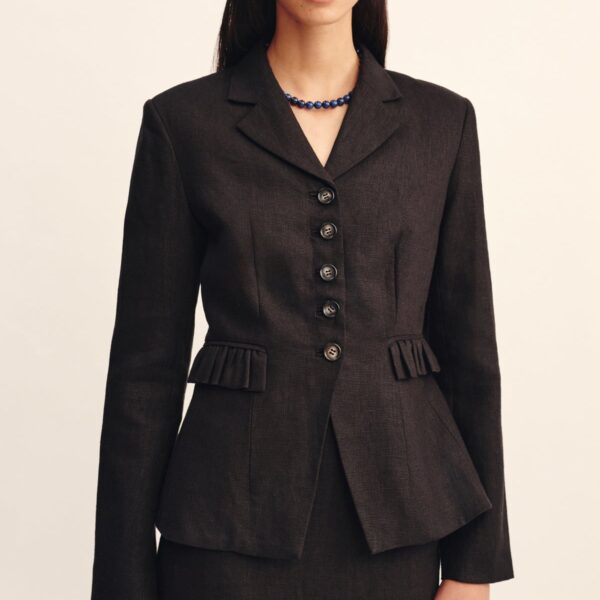 Matilda Jacket - Black by Posse the Label ‚Äì luxury jackets in Black available at Coveti