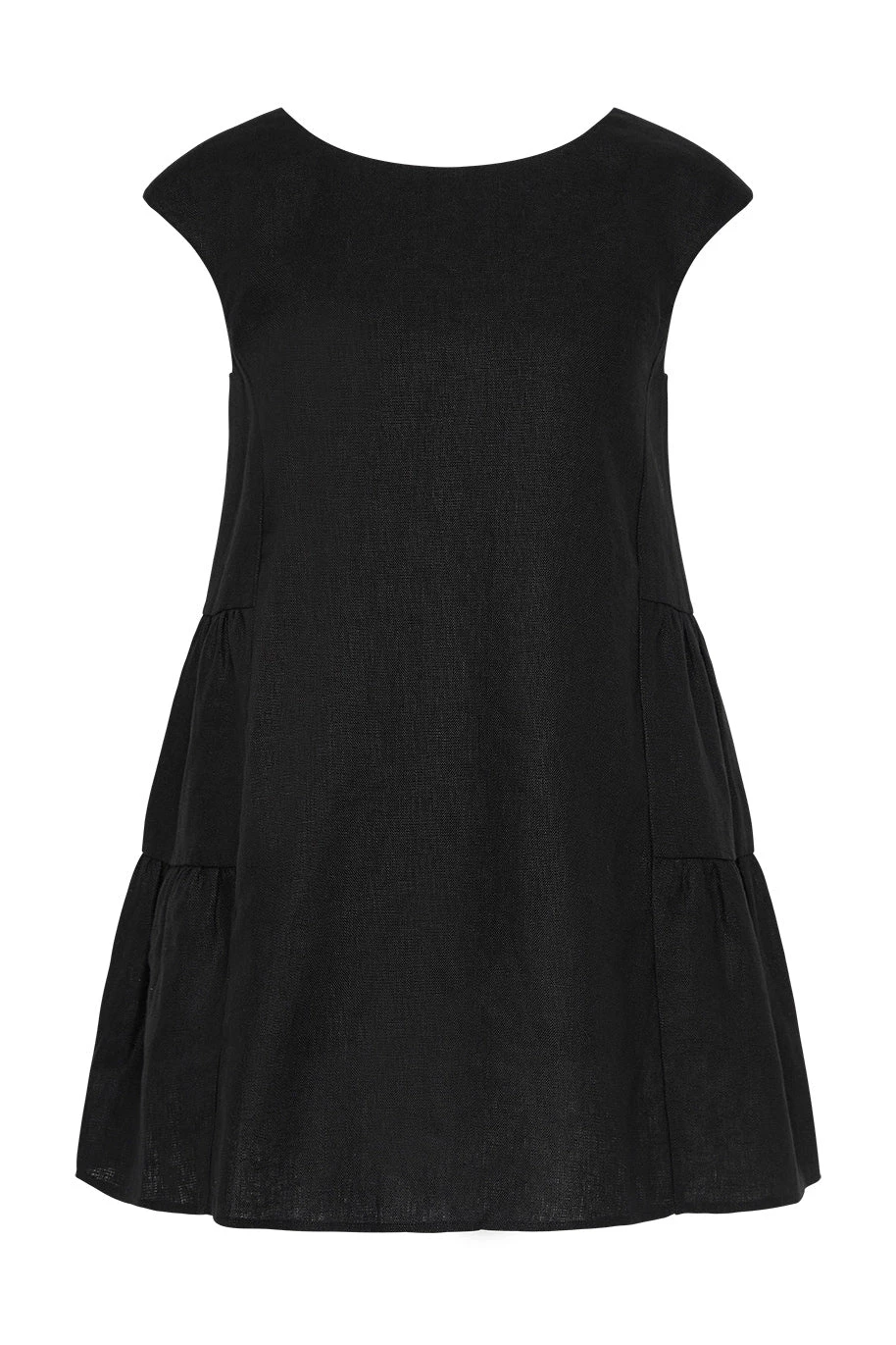 Posse Matilda Shift Mini Dress - Black – Minimalist Sustainable Dresses | Coveti Matilda Shift Mini Dress - Black by Posse the Label ‚Äì luxury dresses in Black available at Coveti