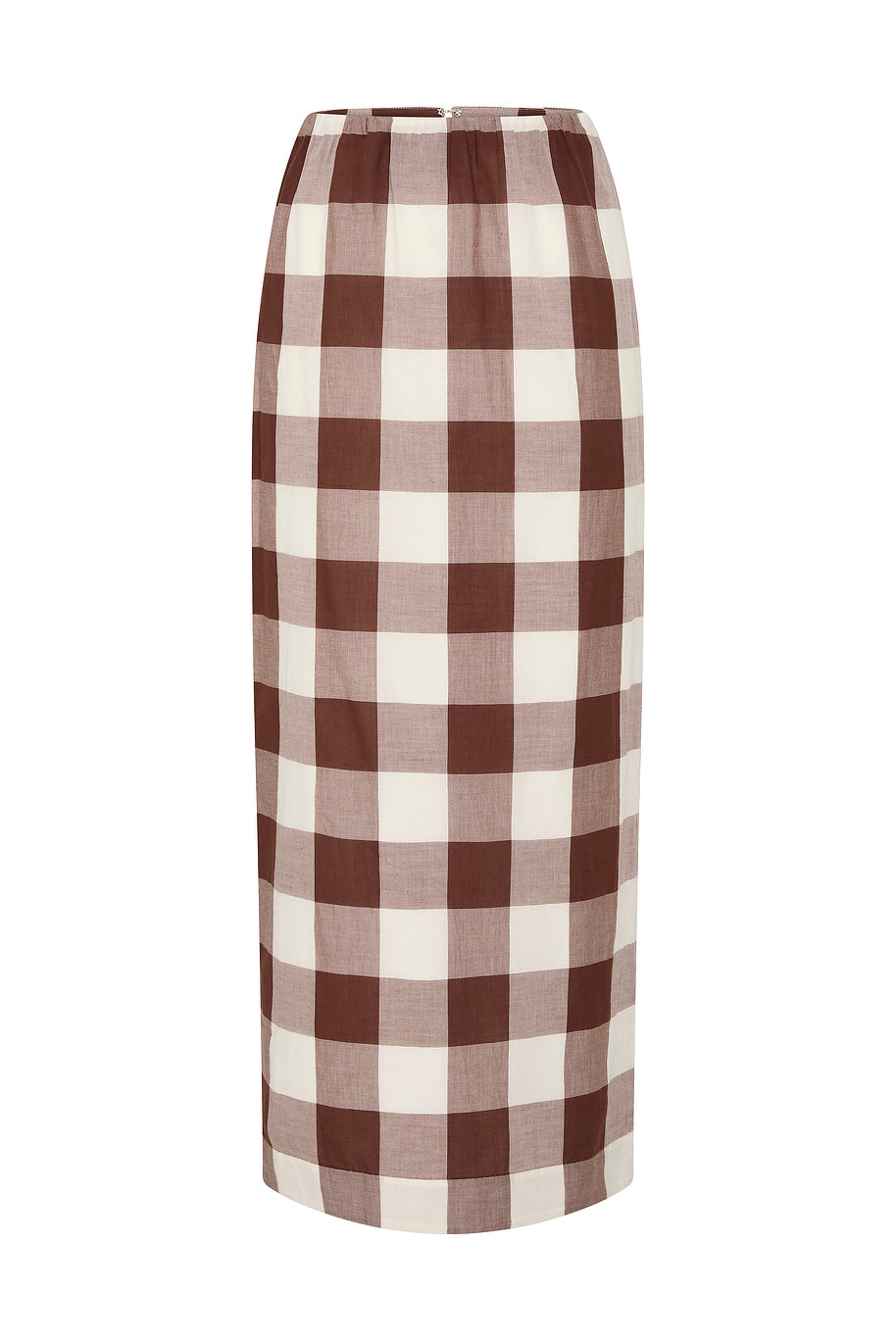 Posse The label Mira Skirt – Mocha Gingham