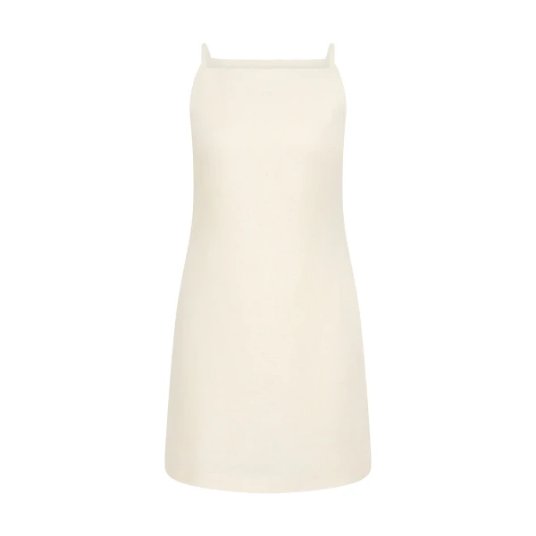 Neve Mini Dress - Cream by Posse the Label ‚Äì luxury dresses in Ivory available at Coveti