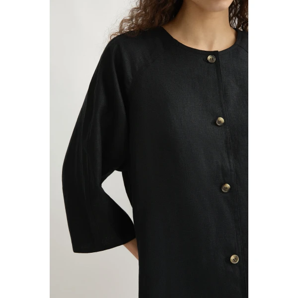 Posse Olivia Blouse - Black – sustainable Tops in Black from Australian designer at Coveti.