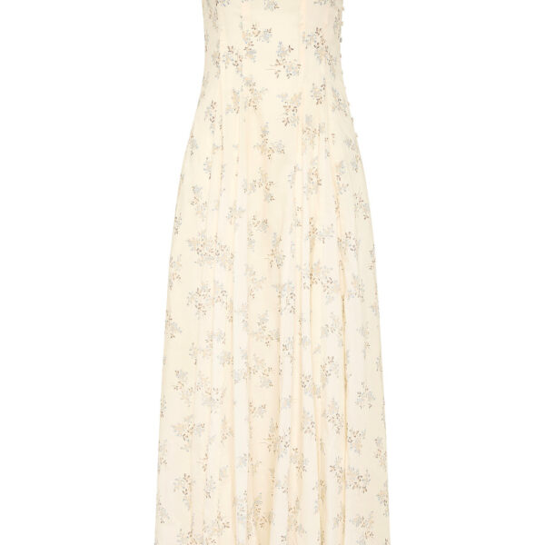 Paloma Maxi Dress - Blue Blooms by Posse the Label ‚Äì luxury dresses in Blue available at Coveti