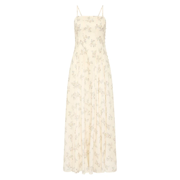 Paloma Maxi Dress - Blue Blooms by Posse the Label ‚Äì luxury dresses in Blue available at Coveti