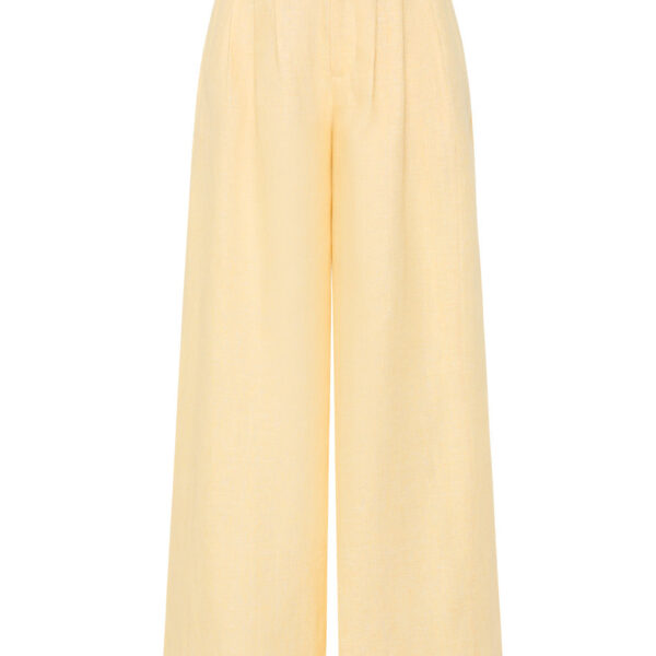 Parker Trouser - Dusty Citron by Posse the Label ‚Äì luxury pants in Yellow available at Coveti