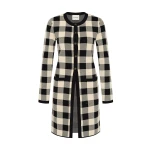 Pippa Cardigan - Heritage Plaid by Posse the Label ‚Äì luxury knitwear in Multicolour available at Coveti