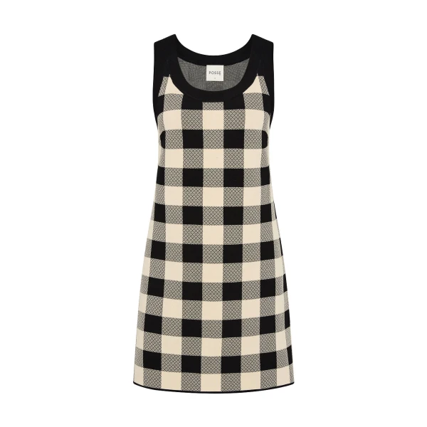 Pippa Mini Dress - Heritage Plaid by Posse the Label ‚Äì luxury dresses in Multicolour available at Coveti