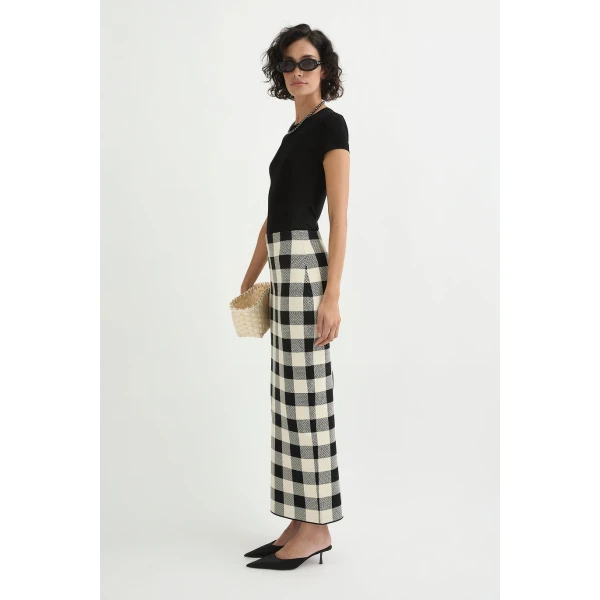 Posse Pippa Skirt - Heritage Plaid – sustainable Skirts in Multicolour from Australian designer at Coveti.