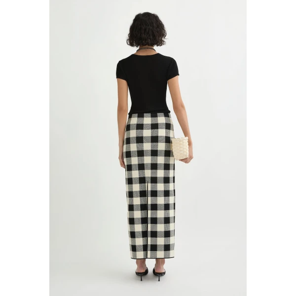 Posse Pippa Skirt - Heritage Plaid – sustainable Skirts in Multicolour from Australian designer at Coveti.