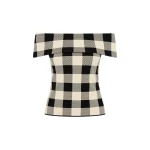 Pippa Strapless Top - Heritage Plaid by Posse the Label ‚Äì luxury tops in Multicolour available at Coveti