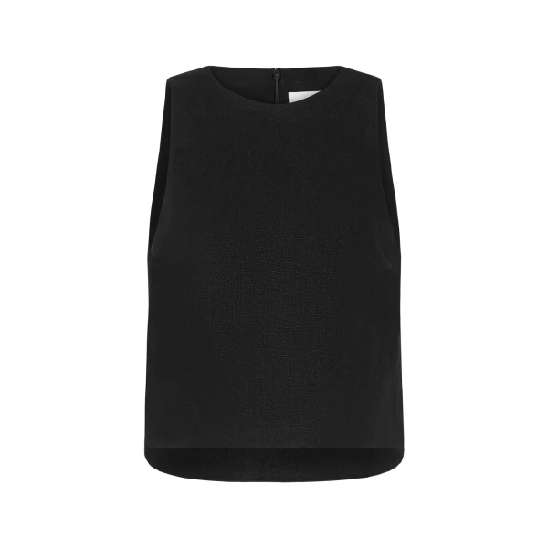 Poppy Top - Black by Posse the Label ‚Äì luxury tops in Black available at Coveti